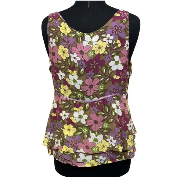 Old Navy Floral Tiered Blouse - Picture 5 of 6